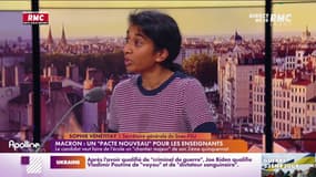 Vénétitay : "Avec son discours, Macron fait peut-être une croix sur le vote des profs"