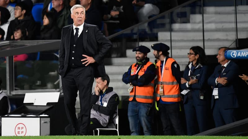 "Nous ne méritions probablement pas de gagner": le constat lucide d'Ancelotti après Real Sociedad-Real Madrid