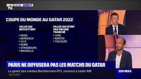 Manuel Bompard favorable à un "boycott diplomatique" de la Coupe du monde au Qatar