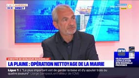 Marseille: Roland Cazzola lance une opération nettoyage place Jean Jaurès