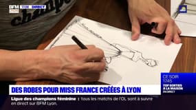 Des robes pour Miss France créées à Lyon