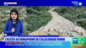 L'accès au sémaphore de Callelongue fermé 