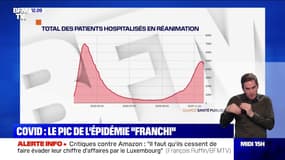 Covid-19: le pic de l'épidémie "sans doute franchi" en France