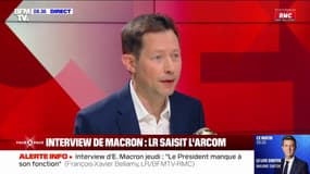 Interdiction des voitures neuves à moteur thermique en 2035: "C'est un choix absurde", juge François-Xavier Bellamy (LR)