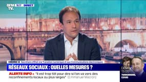 Pour Cédric O, vouloir la fin de l'anonymat sur Internet est "un mauvais combat"