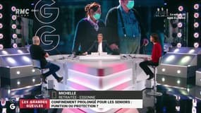 "Il faut que les masques soient obligatoires dans les magasins et les postes" Michèle, 91 ans