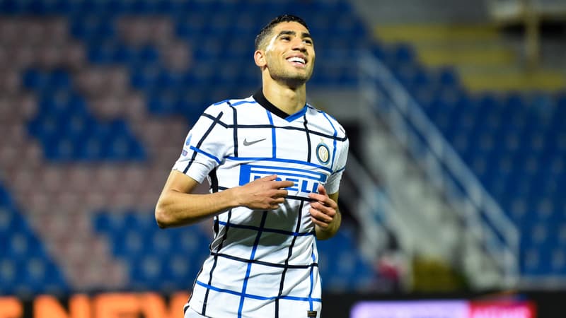 Mercato: courtisé par le PSG, que vaut Hakimi, champion d'Italie avec l'Inter?