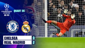 Chelsea 0-2 Real Madrid : l'énorme arrêt décisif de Courtois