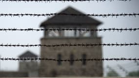 Le camp de concentration nazi de Mauthausen, dans le nord de l'Autriche, le 28 avril 2015.