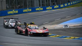 La Ferrari n°50, aux 24 heures du Mans, le 15 juin 2024