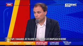 Drapeaux en berne pour le pape : "Il ne faut pas une laïcité à géométrie variable", selon Charles Consigny