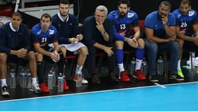 Claude Onesta entouré de ses tauliers