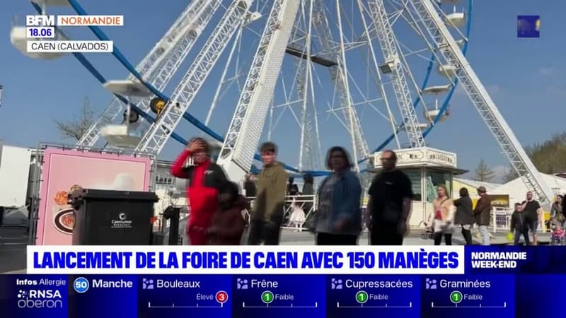Calvados: top départ pour la foire de Caen et ses 150 manèges