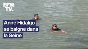 Promesse tenue: Anne Hidalgo s'est baignée dans la Seine à 9 jours des JO