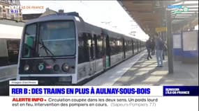 RER B: des trains en plus à Aulnay-sous-Bois