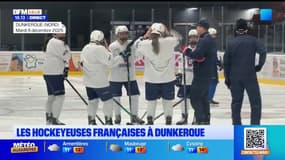 Les hockeyeuses françaises à Dunkerque.