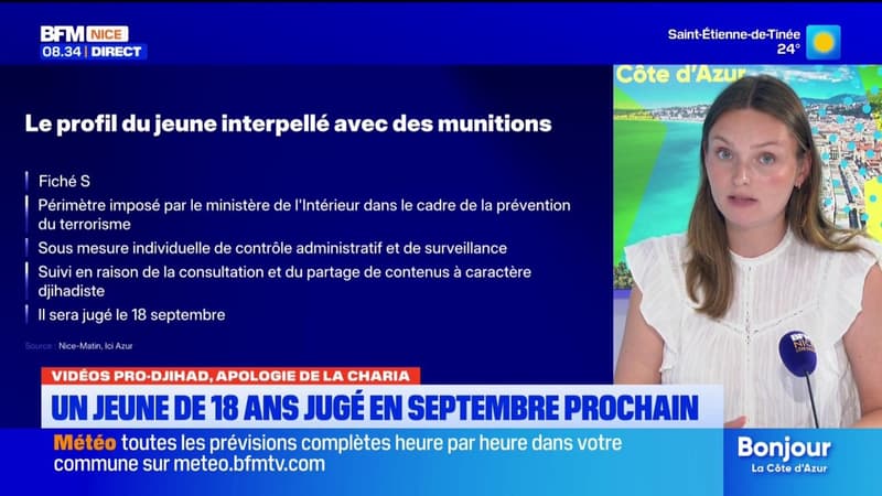Interpellé en possession de munitions, un jeune homme de 18 ans fiché S jugé en septembre