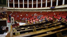 L'hémicycle de l'Assemblée nationale le 17 décembre 2020.