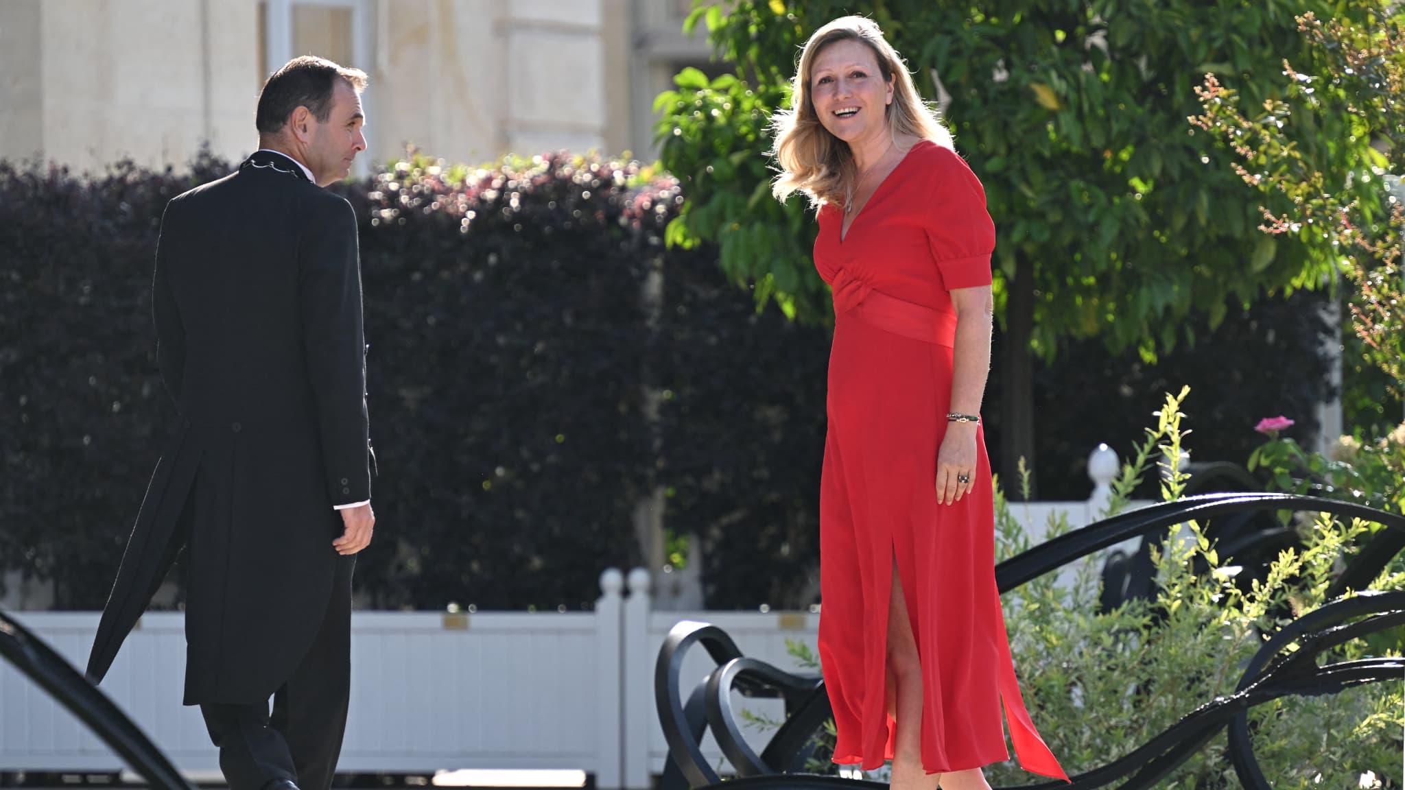 Yaël Braun-Pivet, présidente de l'Assemblée nationale, à l'Élysée le 26 août 2024 