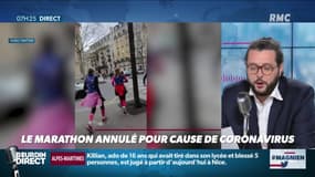 #Magnien, la chronique des réseaux sociaux : Le marathon annulé pour cause de coronavirus - 02/03