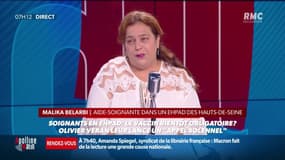 Vers une vaccination obligatoire des soignants: pour Malika Belarbi, aide-soignante dans un Ehpad, "nous avons perdu confiance avec trop d'informations confuses"