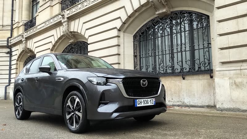 Mazda propose son CX-60 en version hybride rechargeable (PHEV en anglais). C'est notre essai de la semaine. 