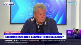 Alpes du Sud: pour Eric Becker, conseiller permanent FO, l'augmentation des salaires des saisonniers doit suivre l'inflation