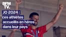 JO 2024: ces athlètes accueillis en héros dans leur pays