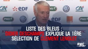 Deschamps aime le profil technique de Lenglet : "Il est dans l'anticipation" 