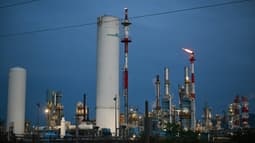 L'usine chimique Butachimie, le 8 novembre 2022 à Chalampé, dans le Haut-Rhin