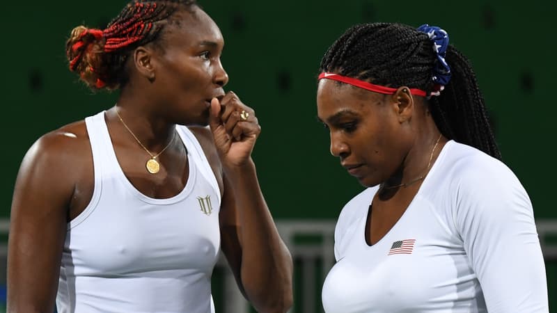 Venus et Serena Williams éliminées en double, aux JO 2016