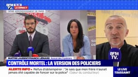 Refus d'obtempérer à Paris: l'avocat des trois policiers affirme "qu'ils sont dans un désarroi complet"