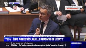 Élus agressés: "Lorsqu'un maire démissionne, c'est un échec pour la République", affirme Gérald Darmanin 
