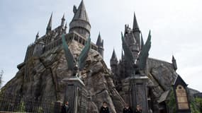 Le château de Poudlard du "Wizarding World of Harry Potter", à Universal Studios Hollywood, en 2016