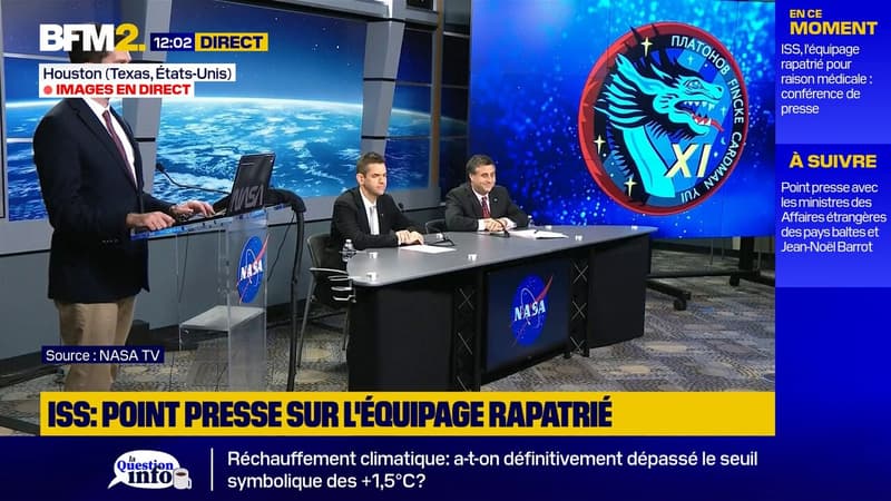 Les astronautes évacués de l'ISS sont tous "en sécurité", déclare la NASA