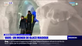 Vars: ouverture de la première grotte de glace du domaine skiable