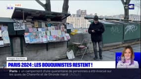 Jeux olympiques: les bouquinistes resteront finalement sur les quais de Paris