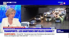 Bouchons en Île-de-France: Valérie Pécresse veut "doubler le réseau de transports en commun"