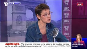 Nathalie Arthaud: "Les travailleurs ne demandent pas la charité, ils veulent vivre dignement de leur salaire"  