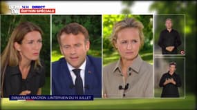 Emmanuel Macron: à l'Assemblée, "Il n'y a de majorité contre ce gouvernement qu'avec cet attelage baroque" entre la France insoumise, LR et le RN