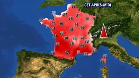 Samedi après midi, les températures vont monter en flèche, avec jusqu'à 35° C à Montpellier.