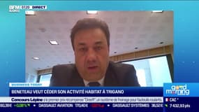 Bruno Thivoyon (Beneteau) : Beneteau veut ceder son activité habitat à Trigano - 08/05