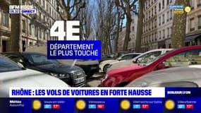Rhône: les vols de véhicules en forte hausse