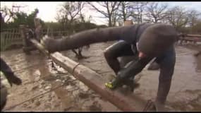 Une course dans la boue, réputée la plus difficile au monde 
