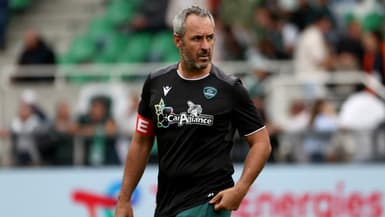 Le manager de Pau, Sébastien Piqueronies, le 13 septembre 2025