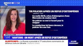 Nanterre: un jeune homme de 17 ans tué par le tir d'un policier après un refus d'obtempérer