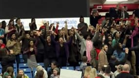 Des militants ont manifesté aux cris de "Black lives matter".