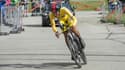 Egan Bernal (Ineos) sur le Tour de Suisse, le 22 juin 2019