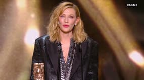 Cate Blanchett a reçu le César d'honneur ce vendredi 25 février.