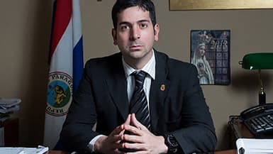 Le procureur anti-drogue paraguayen Marcelo Pecci